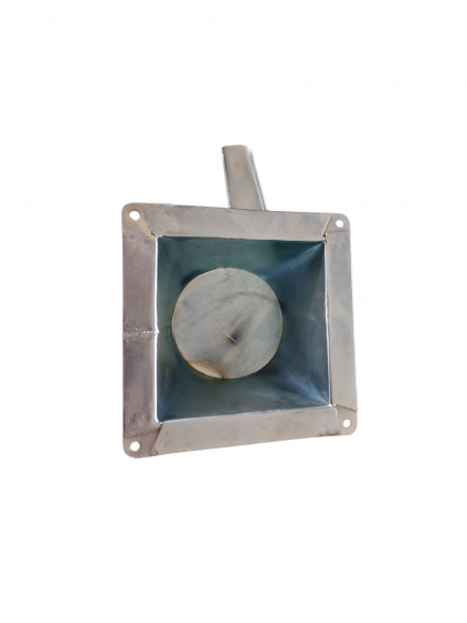 Auslaufabsperrschieber mit Boerdelkante d.120mm